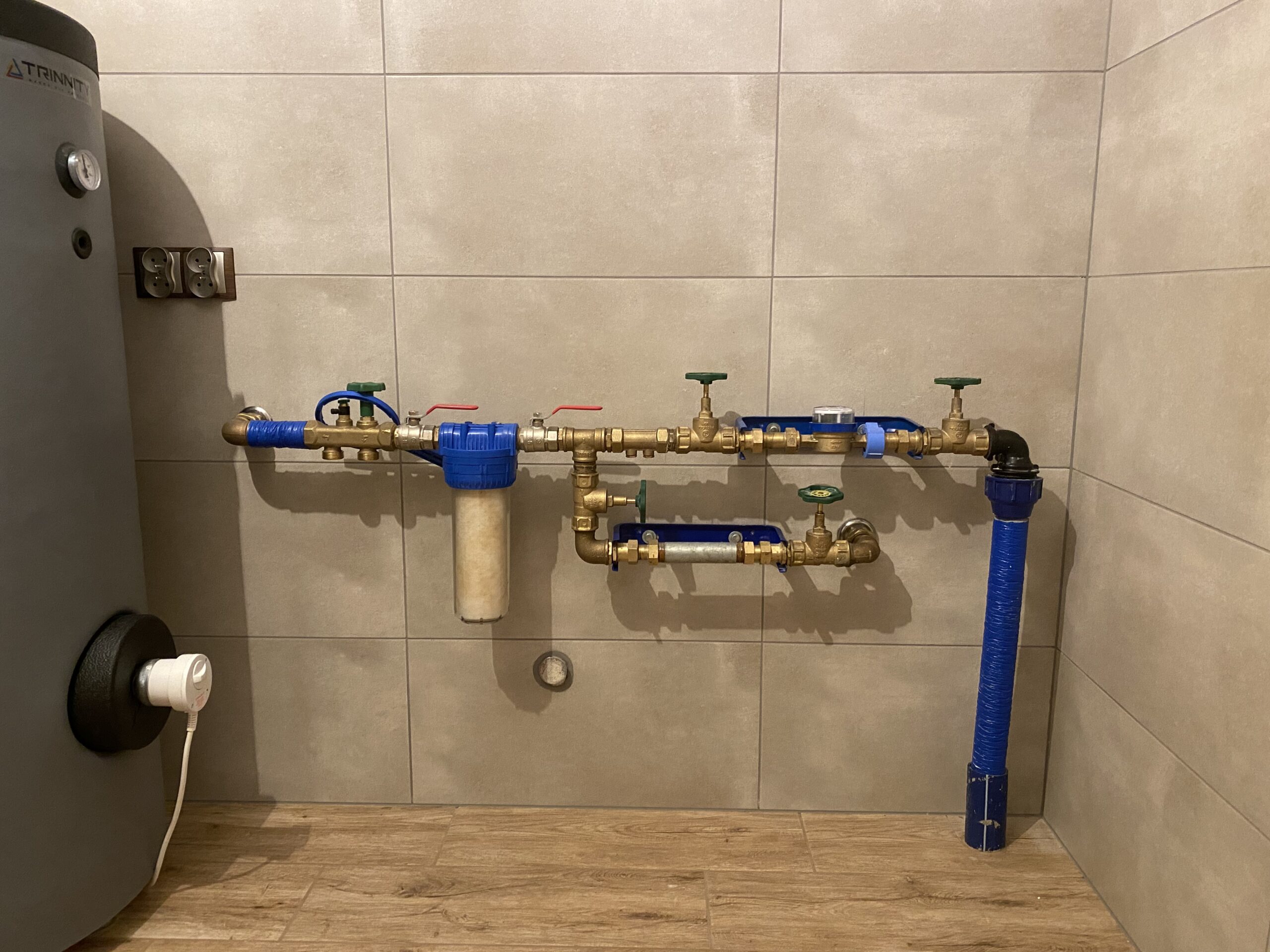 wewnętrzna instalacja wodociągowa 