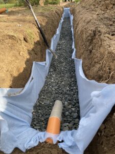 wysypana rura grzewcza